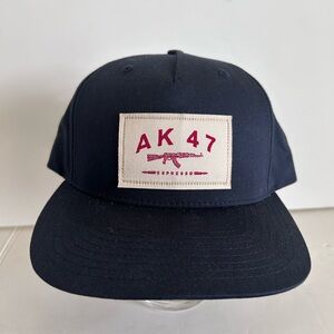 Espresso Blue and Red Hat Snapback Accessory